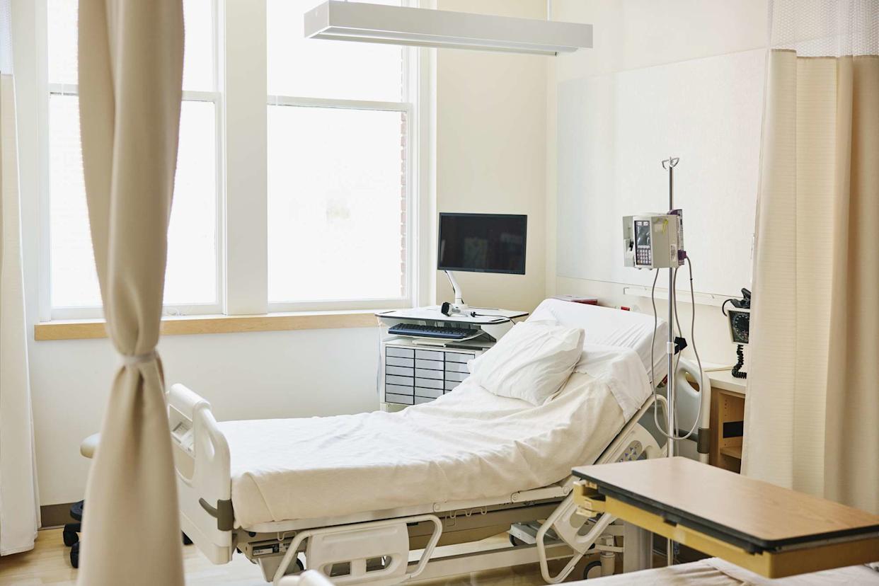 Getty A hospital bed (stock image)