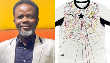 Dan Kwaku Yeboah questions ‘Kwaku Ananse’ design on Black Stars jersey