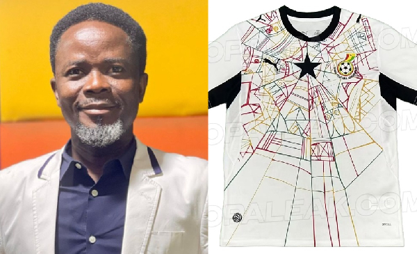 Dan Kwaku Yeboah questions ‘Kwaku Ananse’ design on Black Stars jersey