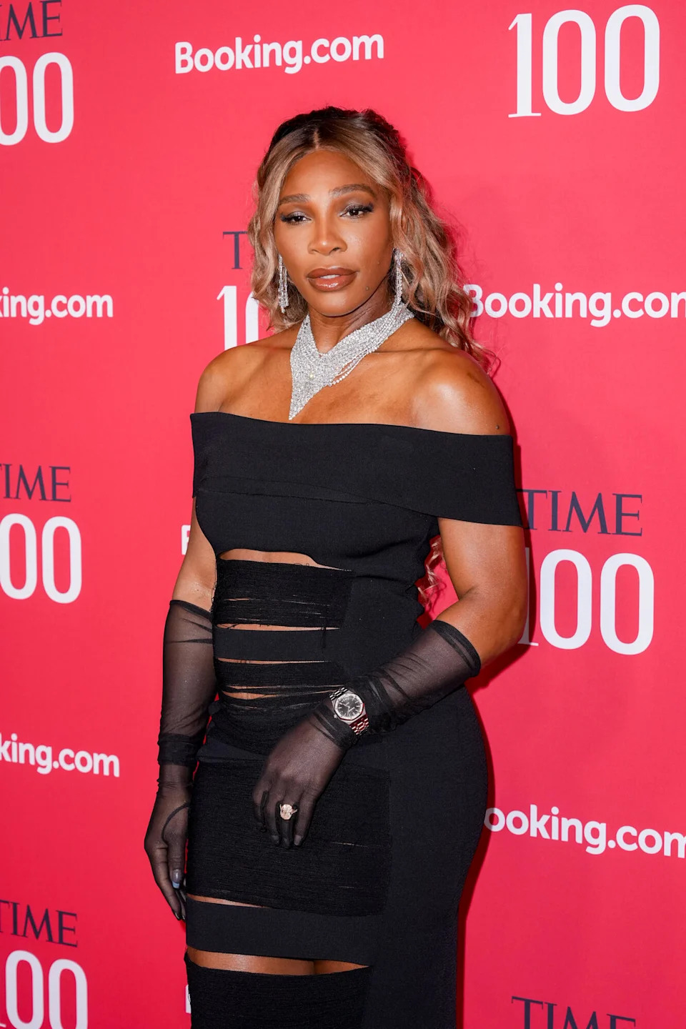 Serena Williams at the TIME100 Gala held at Lincoln Center on April 24, 2025 in New York, New York.