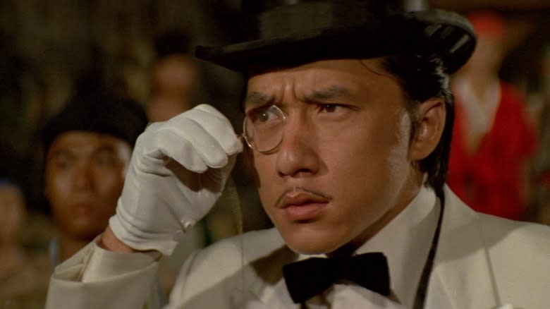 Jackie Chan as Dragon, undercover in Project A