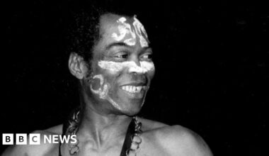 Music legend Fela Kuti becomes first African to get Grammys Lifetime Achievement Award - BBC