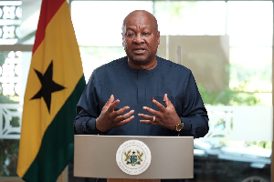 President John Dramani Mahama addressed the nation on New Year day