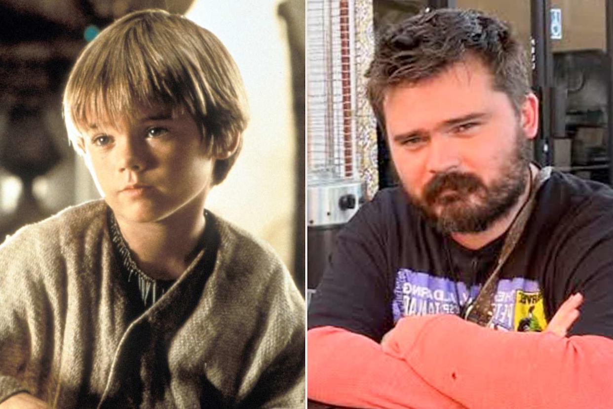 Alamy; Daniel Logan/Instagram Jake Lloyd in 'Star Wars: Episode I - The Phantom Menace' at 9 (left); Jake Lloyd in January 2026 at 36