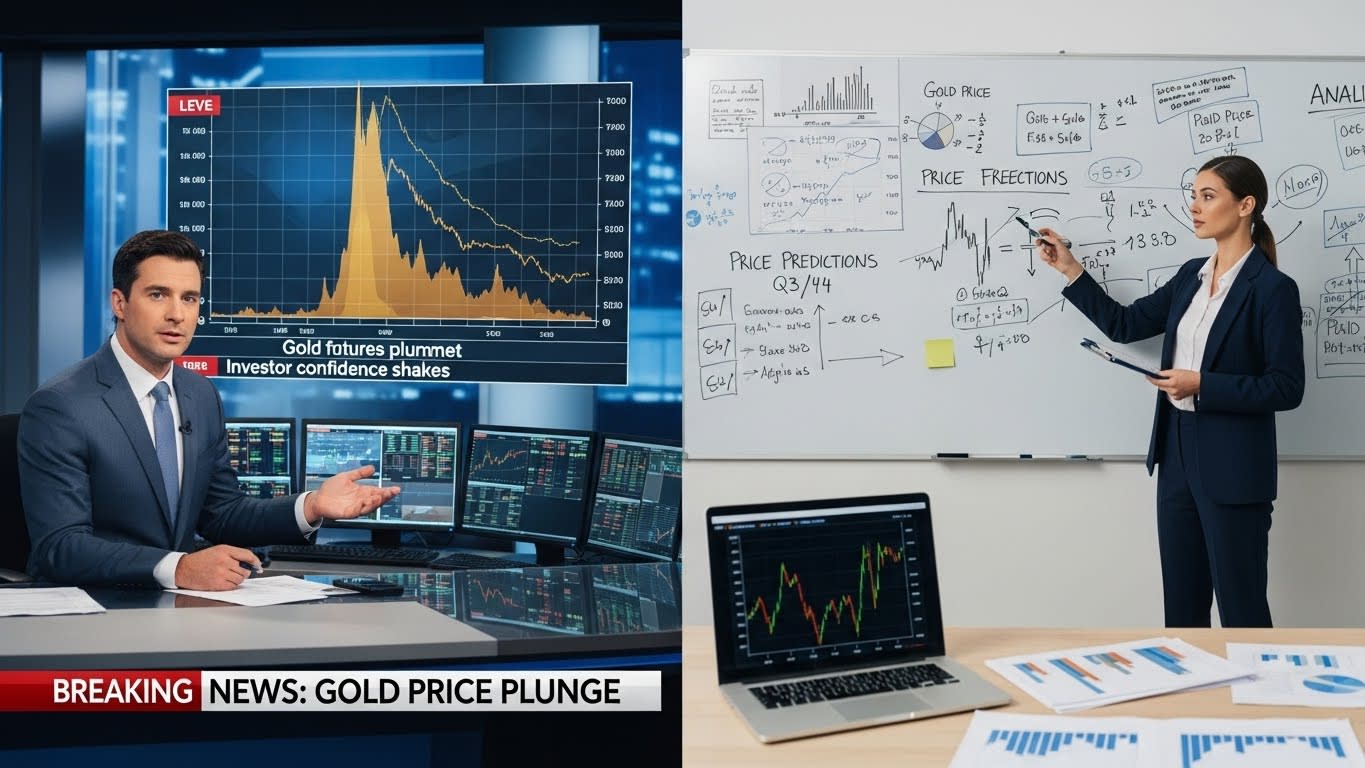 Breaking Gold Price News: Live Market Reaction and Price Forecasts
