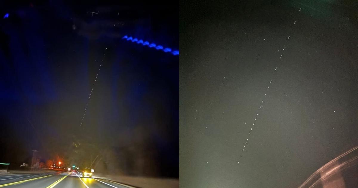 UF-No's — Starlink satellites cross Local 6 region | News