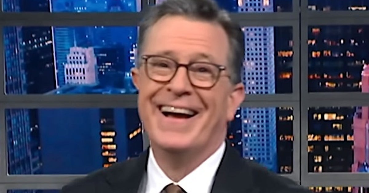 Stephen Colbert Audience Goes Wild For Embarrassing ICE Moment