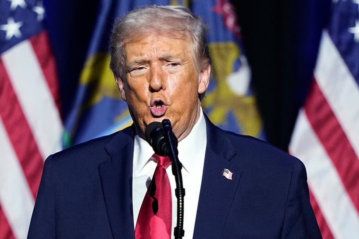 Trump also falsely claimed Tuesday that he won the Michigan vote during the 2020 election.