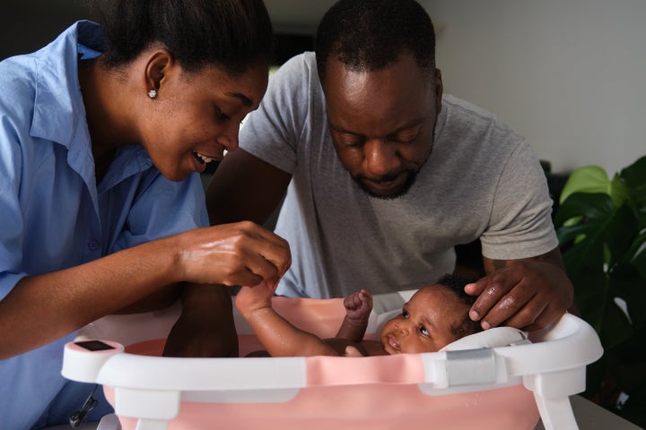 Pediatricians and pediatric infectious disease specialists warned about the potential health risks associated with people kissing newborns.