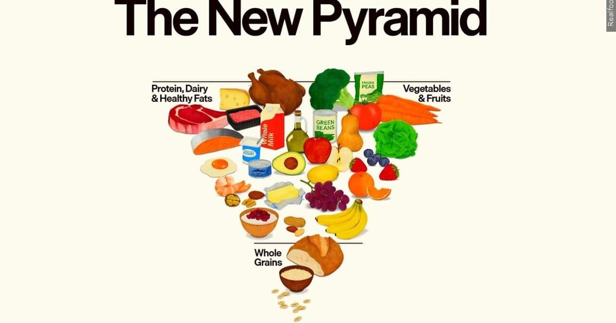 Covering Your Health: New food pyramid emphasizes protein & healthy fats | Health