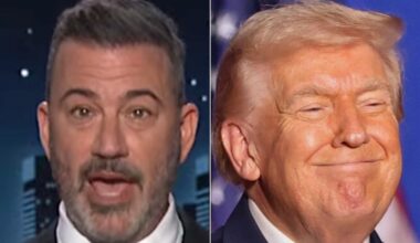 Jimmy Kimmel Calls BS On Trump's Favorite Attack On Protesters