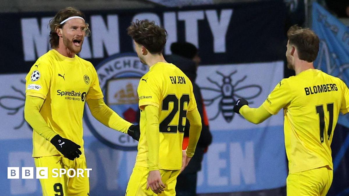 Bodo/Glimt 3-1 Man City: Norwegians cause huge Champions League upset - BBC