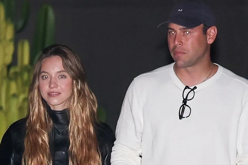 BACKGRID Sydney Sweeney and Scooter Braun in Los Angeles on Sept. 30, 2025