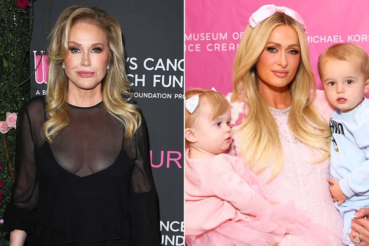 Kathy Hilton Says Paris Hilton's Kids Are Still ‘Learning’ Family’s Holiday Traditions (Exclusive)