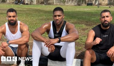 Anthony Joshua discharged from hospital after Nigeria car crash