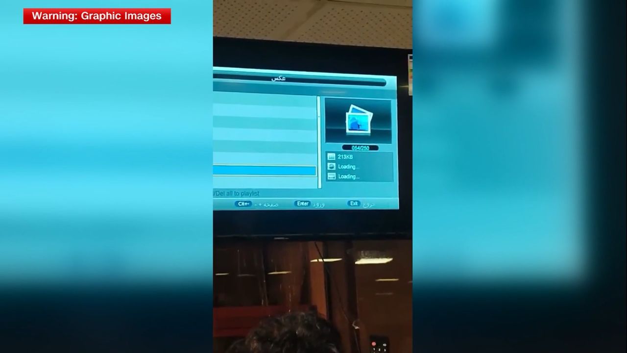 <p>People try to identify their loved ones among dozens of bodies in Tehran province</p>