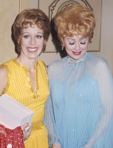 Ron Galella/Ron Galella Collection via Getty Lucille Ball and Carol Burnett