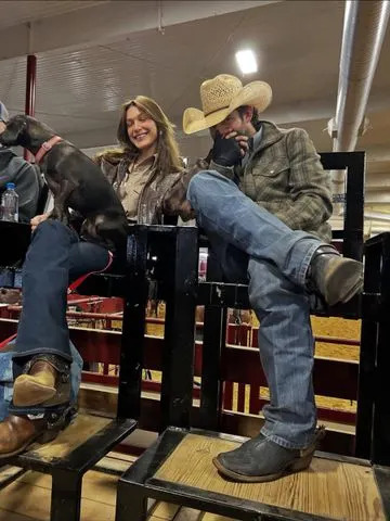 Bella Hadid and Adan Banuelos holding hands in his Instagram post celebrating their anniversary in October Adan Banuelos/Instagram