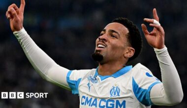 Marseille 3-1 Lens: Arsenal loanee Ethan Nwaneri scores on Marseille debut