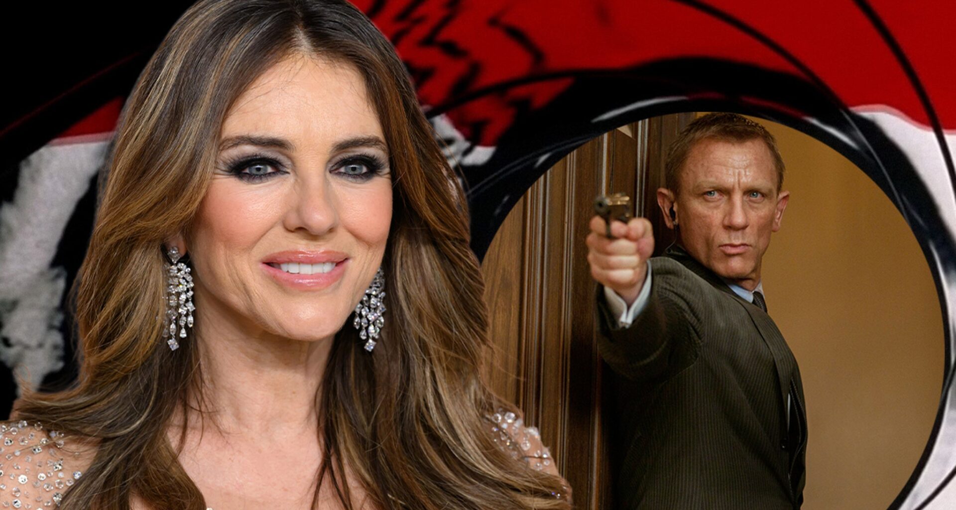 Elizabeth Hurley Was Sexy, Bikini-Clad Bond Girl to Ring in the New Year