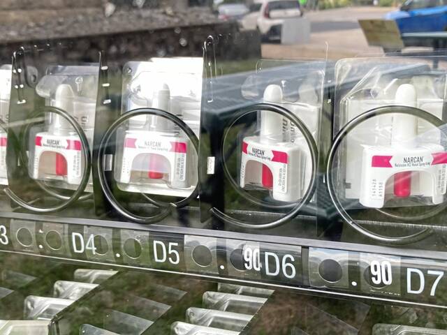 Health department installs free naloxone vending machine in Pittsburgh