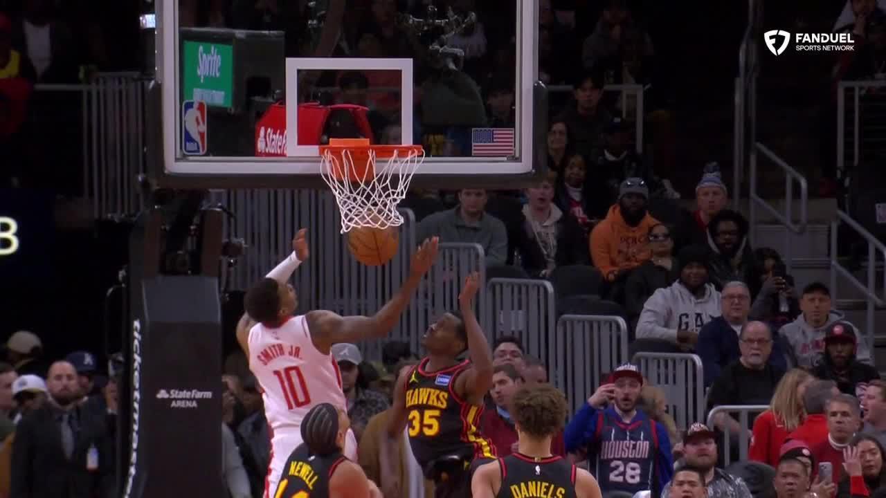 Durant scores 31 points as Rockets dominate second half and roll past short-handed Hawks 104-86