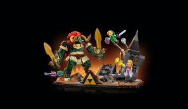 The latest Legend of Zelda Lego set pays tribute to Ocarina of Time's final battle