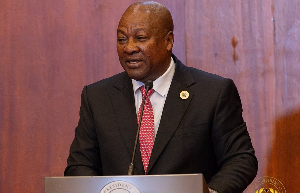 John Dramani Mahama is Ghana's President