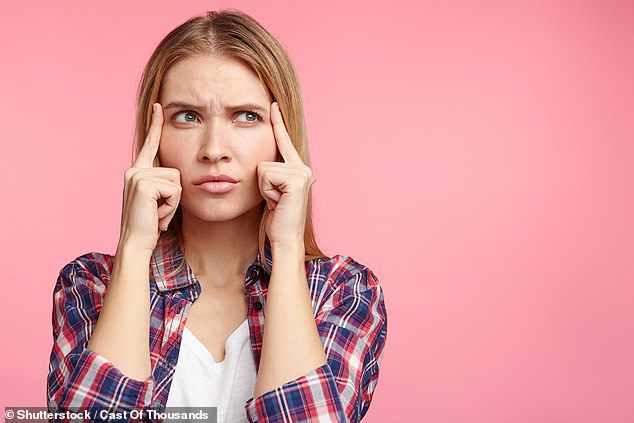 A terrifying theory called the 'Boltzmann Brain hypothesis' suggests it is more likely that our brain popped into being from a random fluctuation in an otherwise empty universe than that our memories reflect reality (stock image)