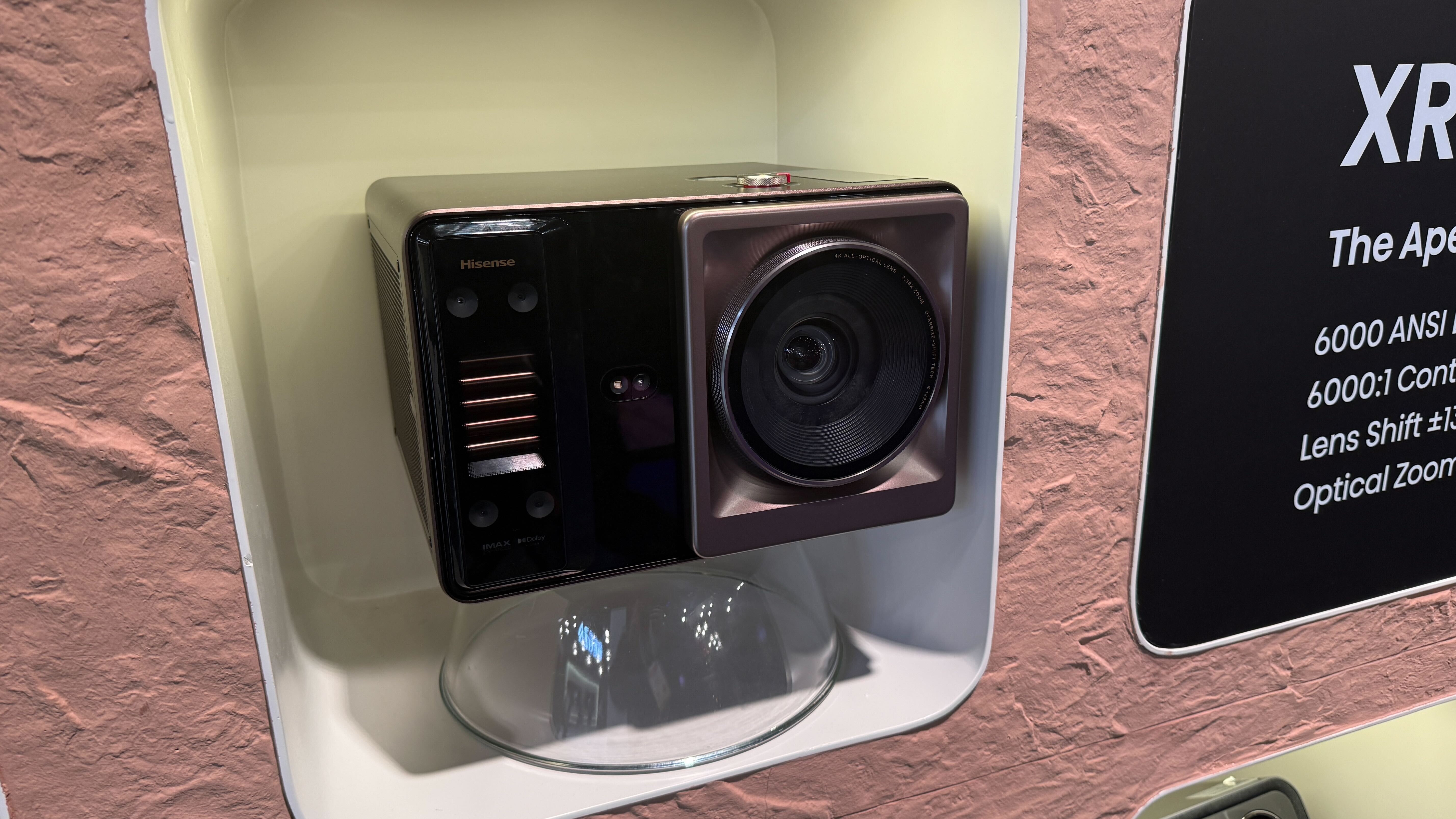 Hisense XR10 on a display shelf