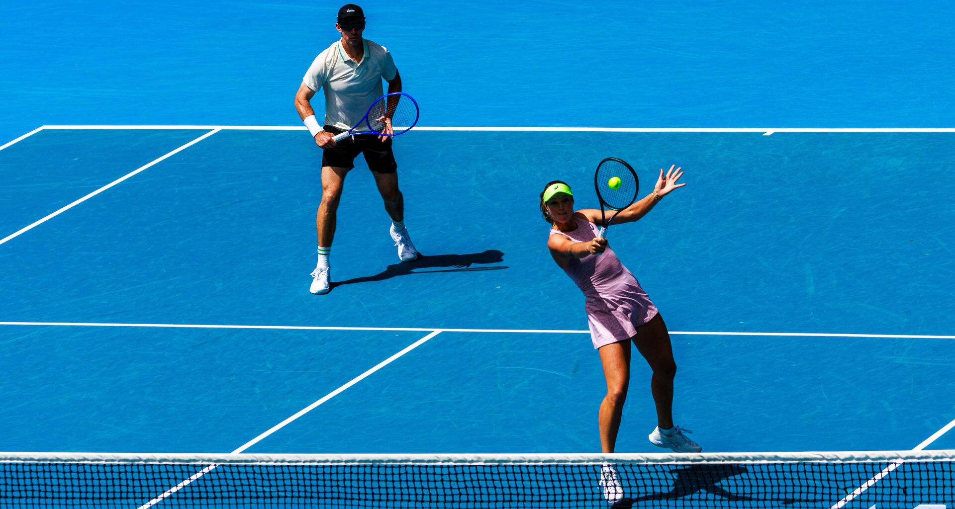 Gadecki and Peers continue AO mixed doubles defence
