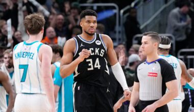 NBA roundup: Giannis Antetokounmpo sets 30-10-5 mark in Bucks' win