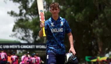 U-19 WC: Ben Mayes' record-breaking 191 propels England to 404/6 against Scotland