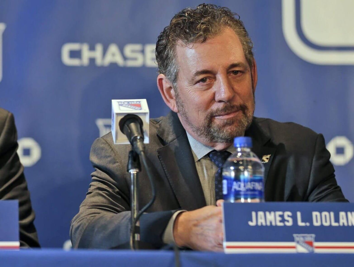 Rangers owner James Dolan reiterates faith in Chris Drury in first interview since 2023