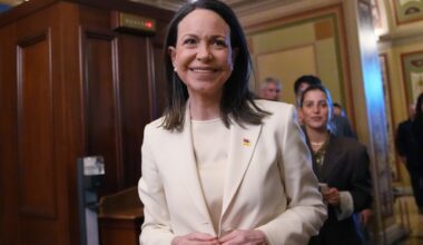 Trump welcomes Venezuela’s Maria Corina Machado in closed-door meeting | Donald Trump News