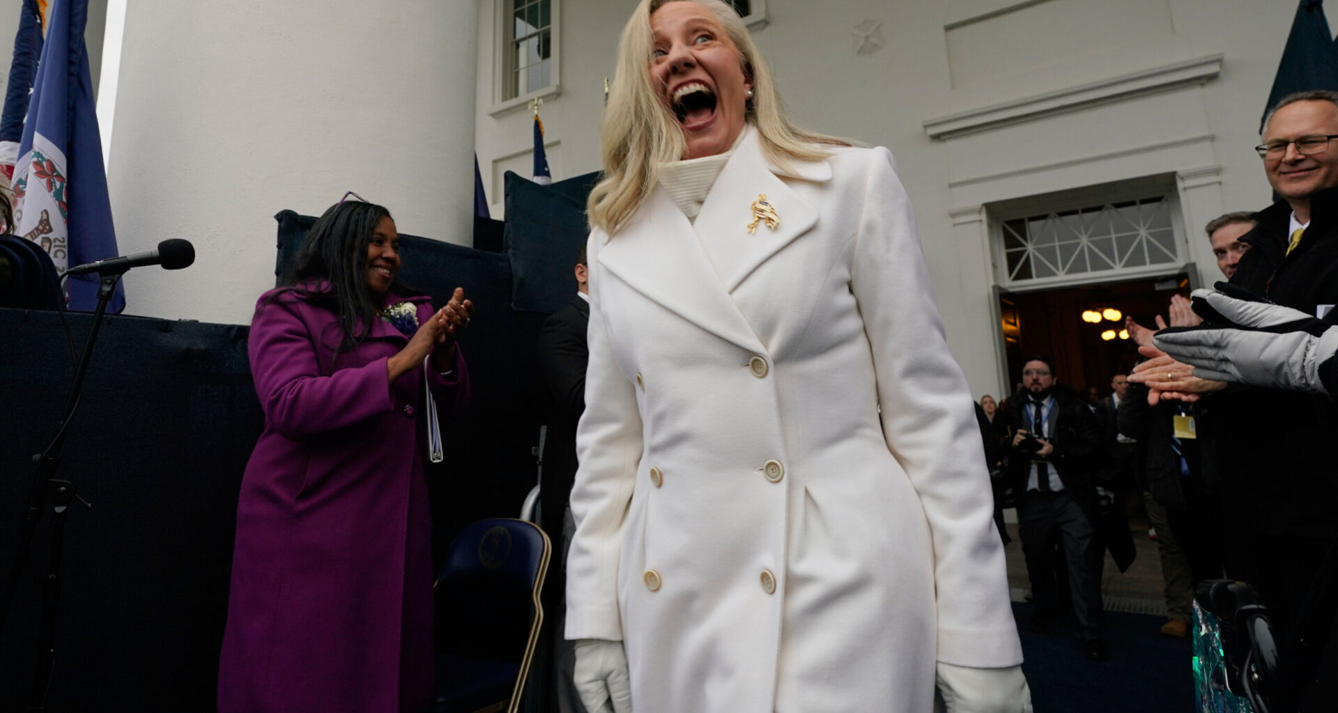 Spanberger sworn in as Virginia’s first woman governor