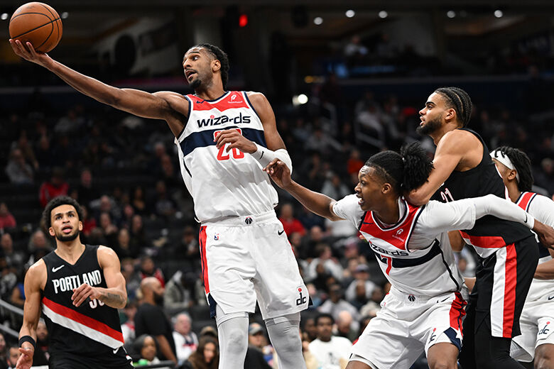 In a battle of young big men, Alex Sarr helps the Wizards snap a pair of lengthy losing streaks