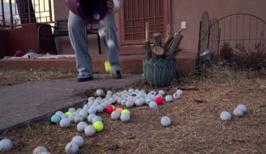 Albuquerque woman says golf course shots are costing her big repairs