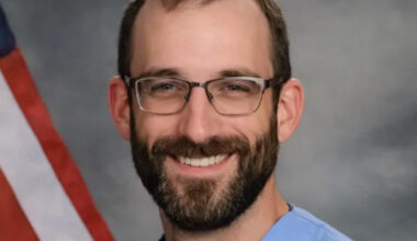 A photo of Alex Pretti, the 37-year-old intensive care unit nurse who worked at a Veterans Administration hospital and was killed by federal agents in Minneapolis on Jan. 24, 2026.