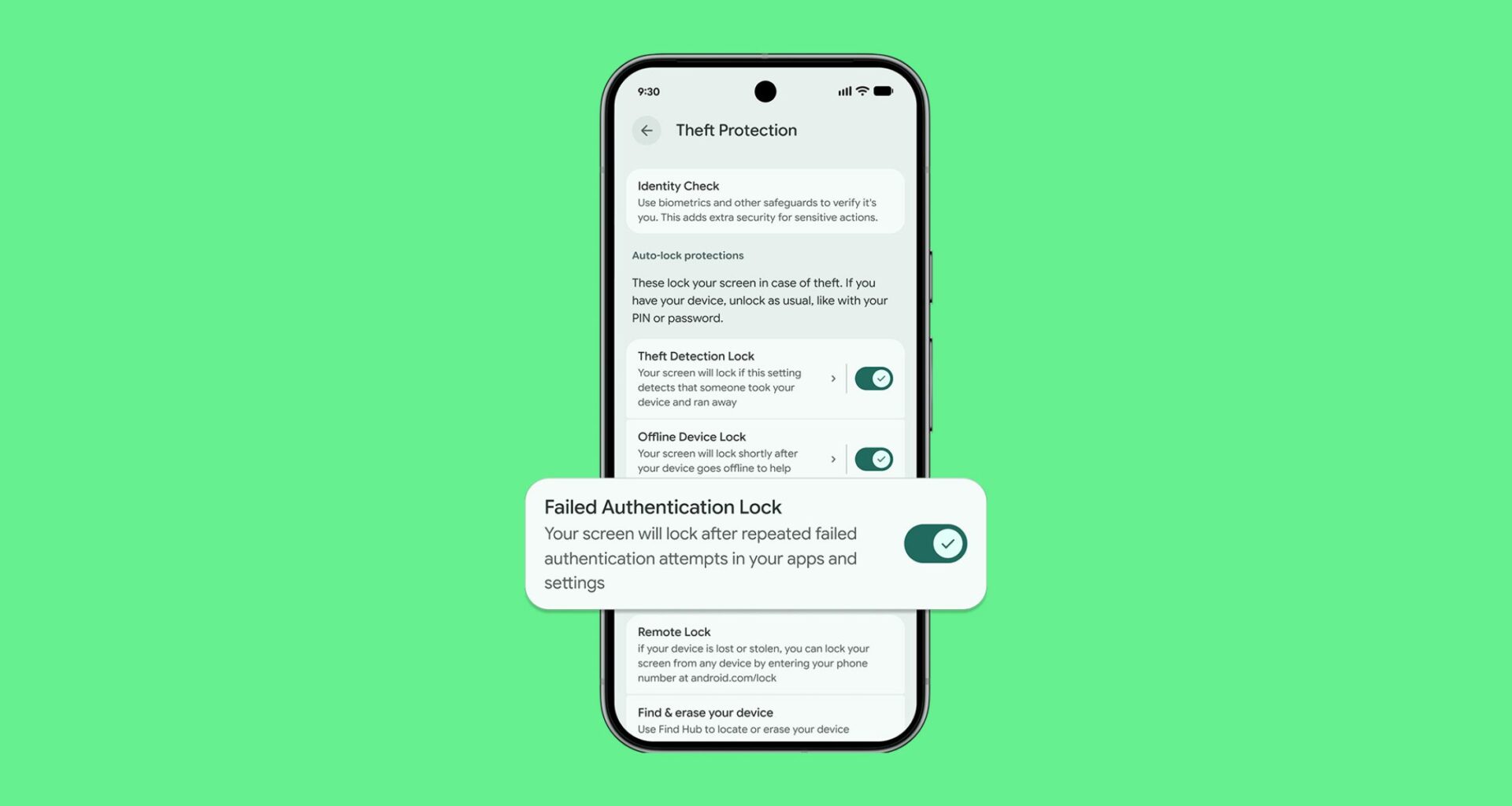 Android Gets Enhanced Set of Theft Protection Feature Updates