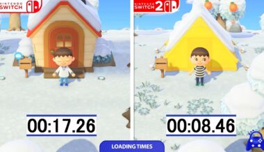 New Horizons Nintendo Switch 2 Edition vs. Switch comparison