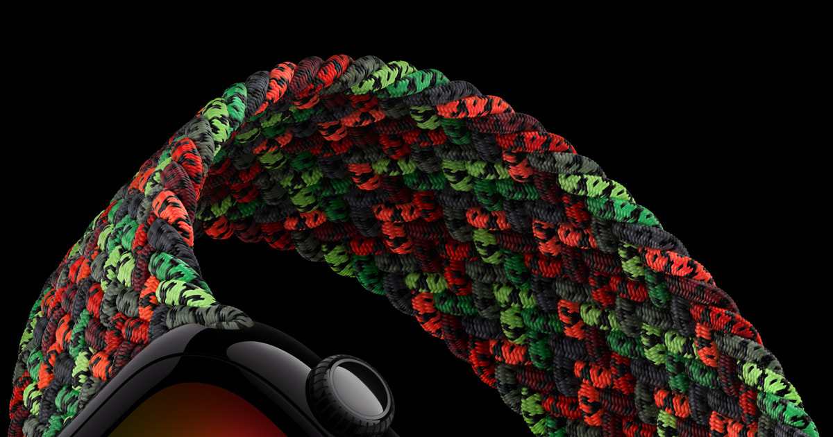 Apple unveils the new Black Unity Apple Watch band