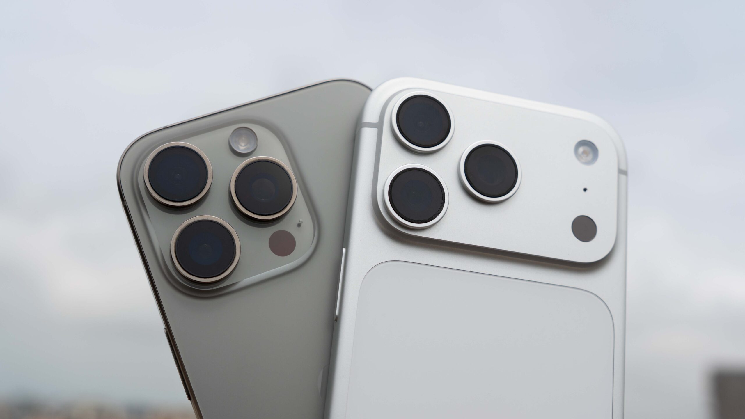 Apple iPhone 16 Pro with the iPhone 17 Pro