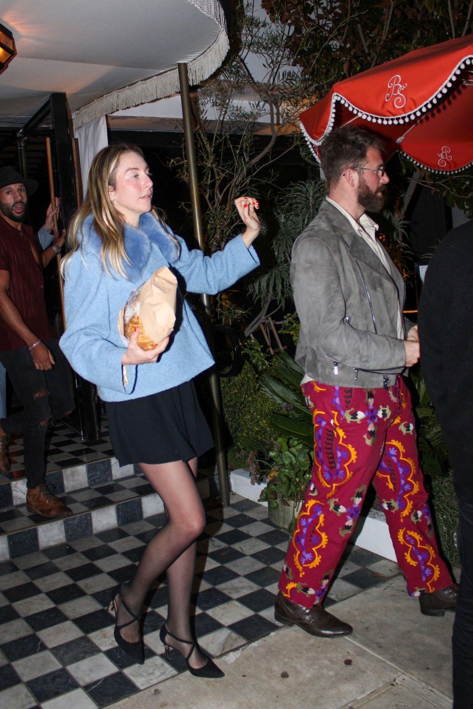 Newlyweds Este Haim and Jonathan Levin Dine With Taylor Swift at The Bird Streets