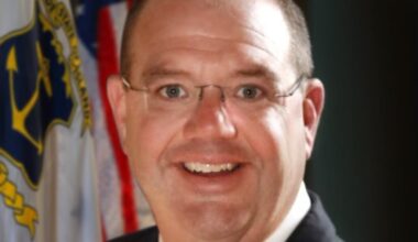 Aaron Guckian, a Republican candidate for governor of Rhode Island.