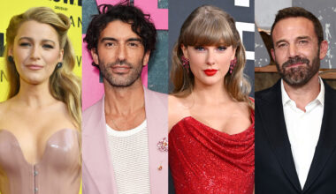Blake Lively, Justin Baldoni, Taylor Swift and Ben Affleck