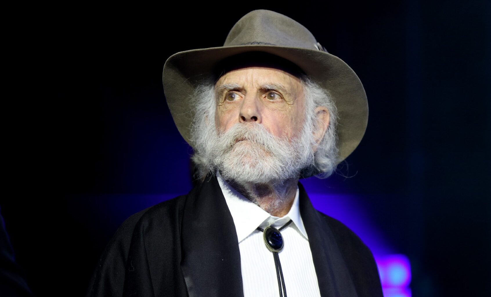 Bob Weir accepts the 2025 MusiCares Persons of the Year award on January 31, 2025 in Los Angeles, California. (Kevin Mazur/Getty Images for The Recording Academy)