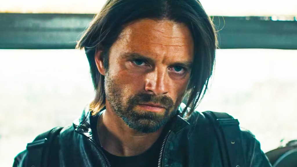 Bucky Barnes looking stern in Thunderbolts*