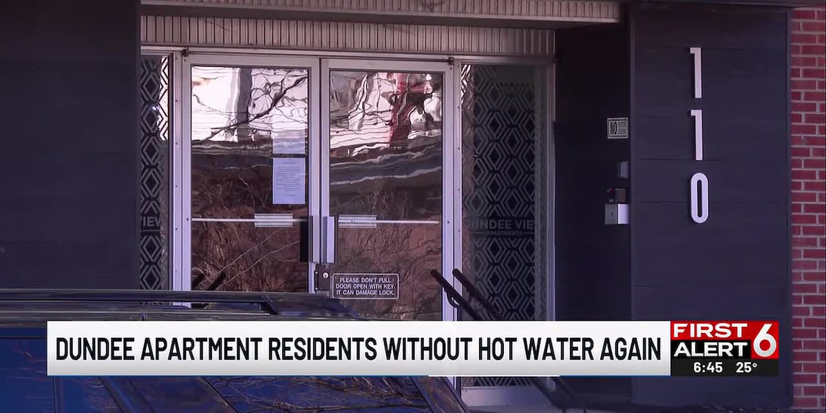 Dundee Apartments residents still without consistent hot water after temporary fix fails