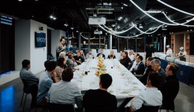 Local tech executives from Whoop, Suno, and other local companies gathered to discuss how to stimulate the region's AI economy.